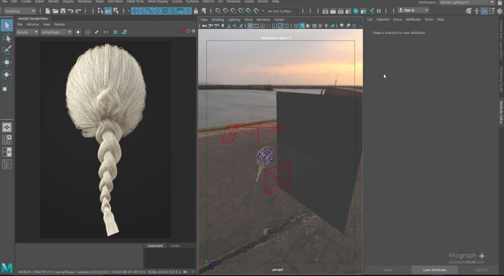  Understanding Standard Hair Shader in Arnold for Maya