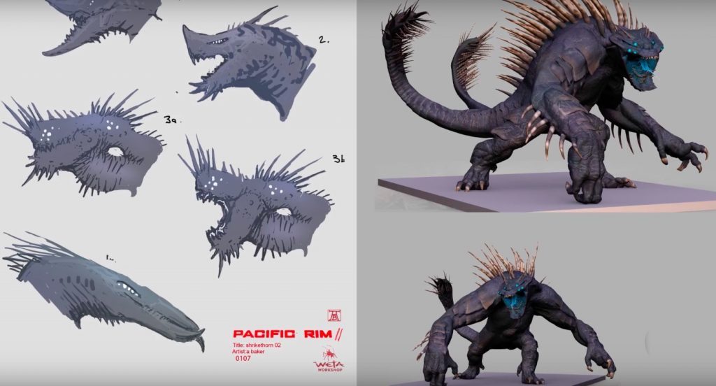 Pacific Rim Uprising Designing the Kaiju