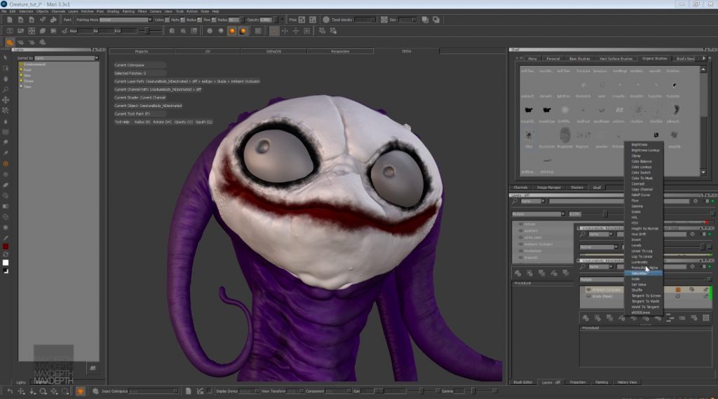 Advanced Texturing - Creature Painting