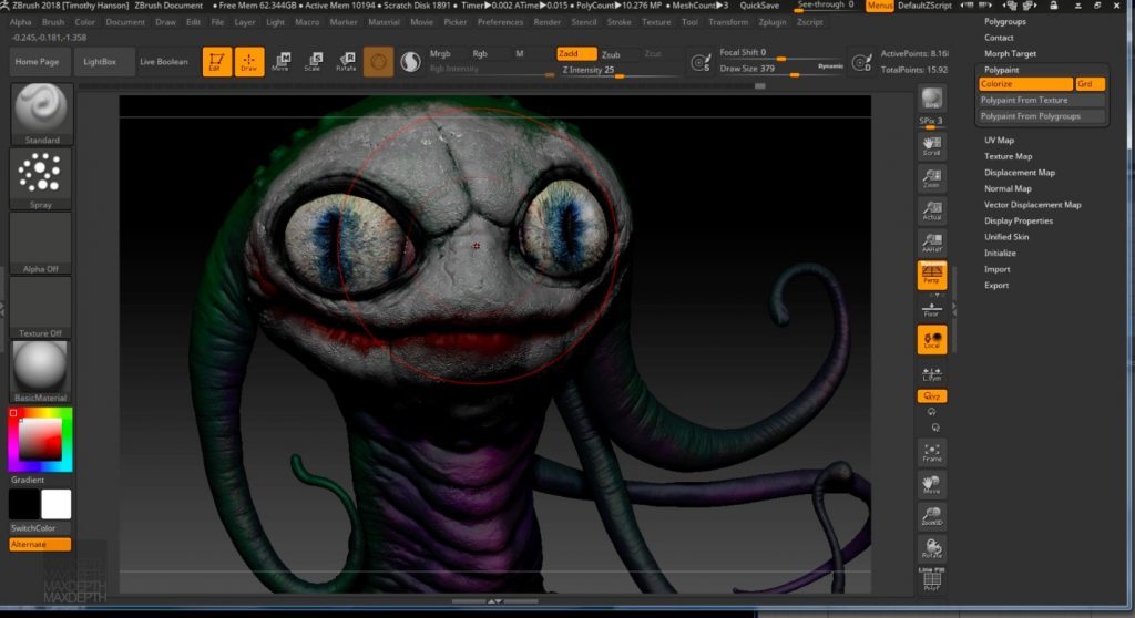 Advanced Texturing - Creature Painting