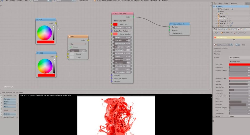 How to Create a Paint Splash in Blender