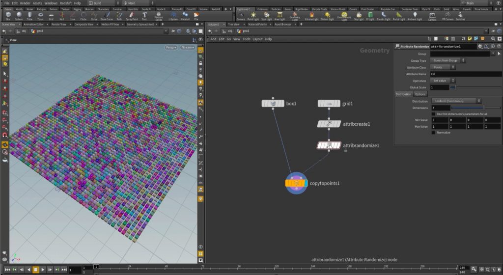 Scaling bullet solver Houdini