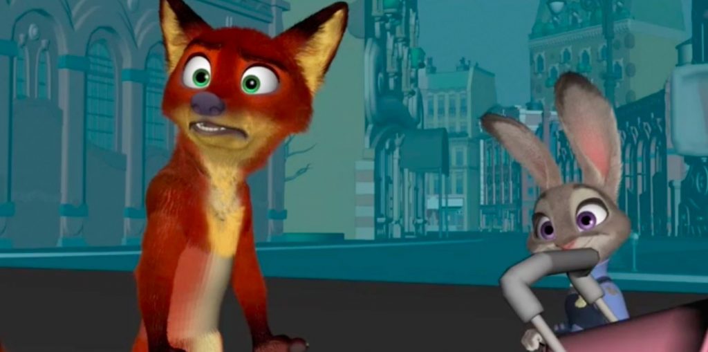 Zootopia Deleted Scene Shot Progression