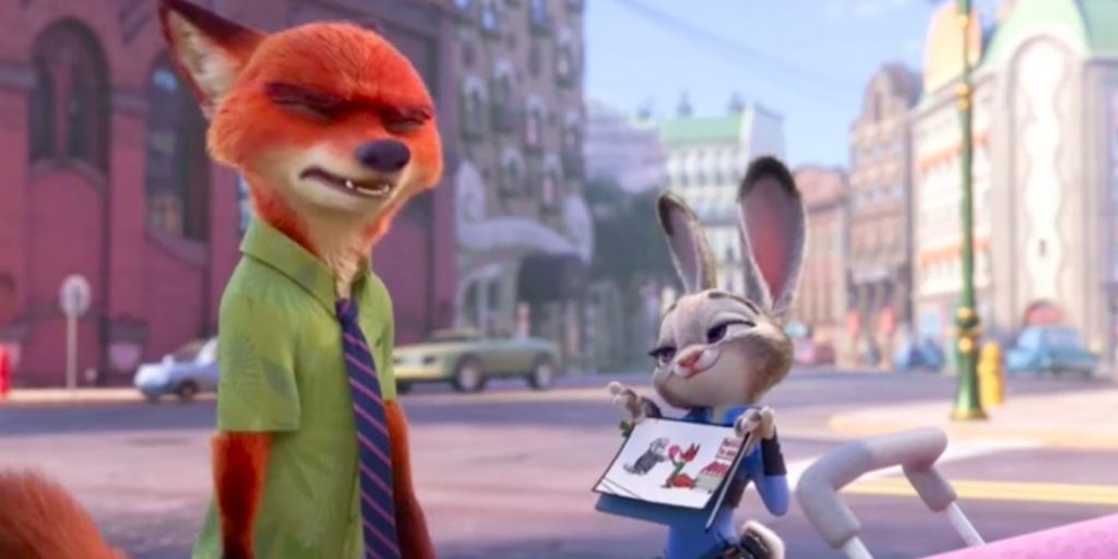 Zootopia Deleted Scene Shot Progression