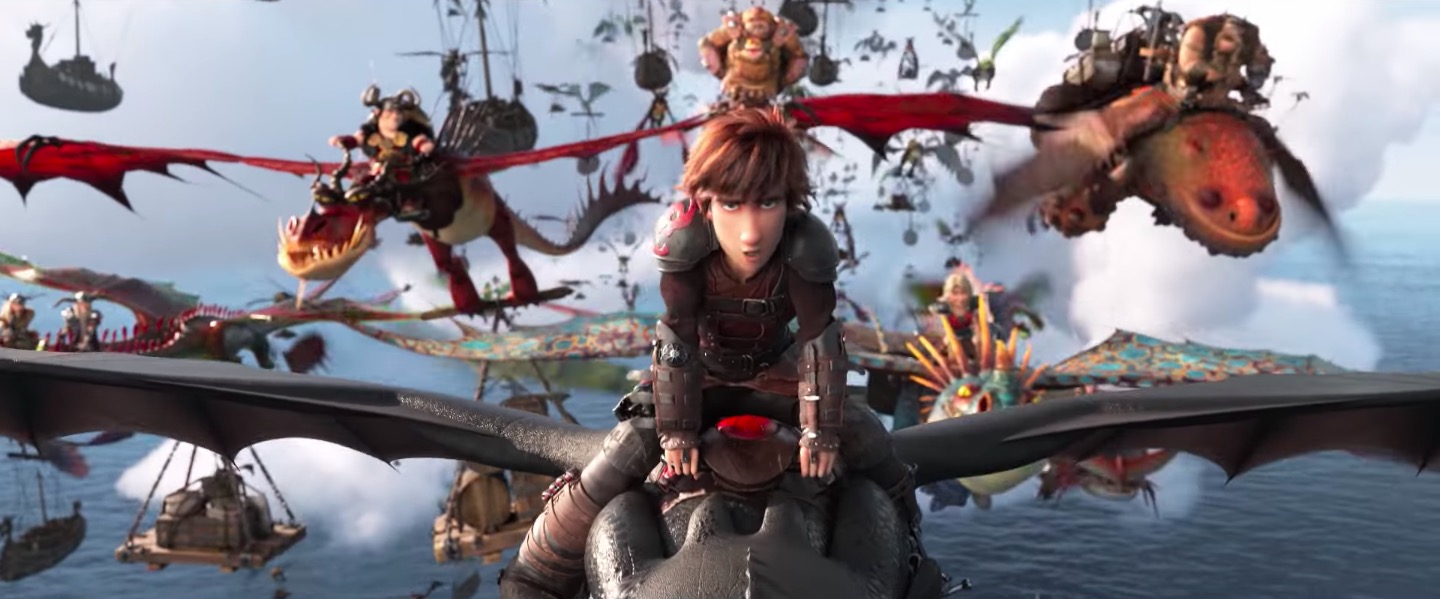 HOW TO TRAIN YOUR DRAGON - THE HIDDEN WORLD