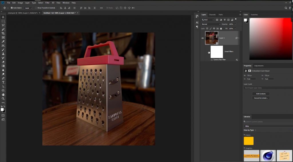 Model a Grater in C4D