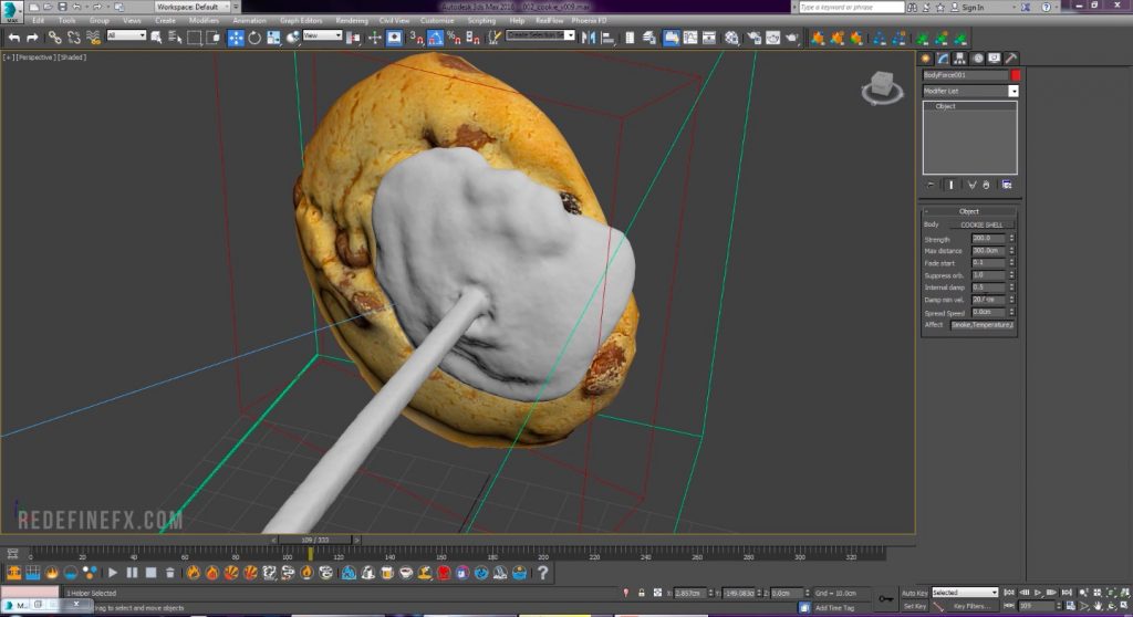 milk cookie VFX