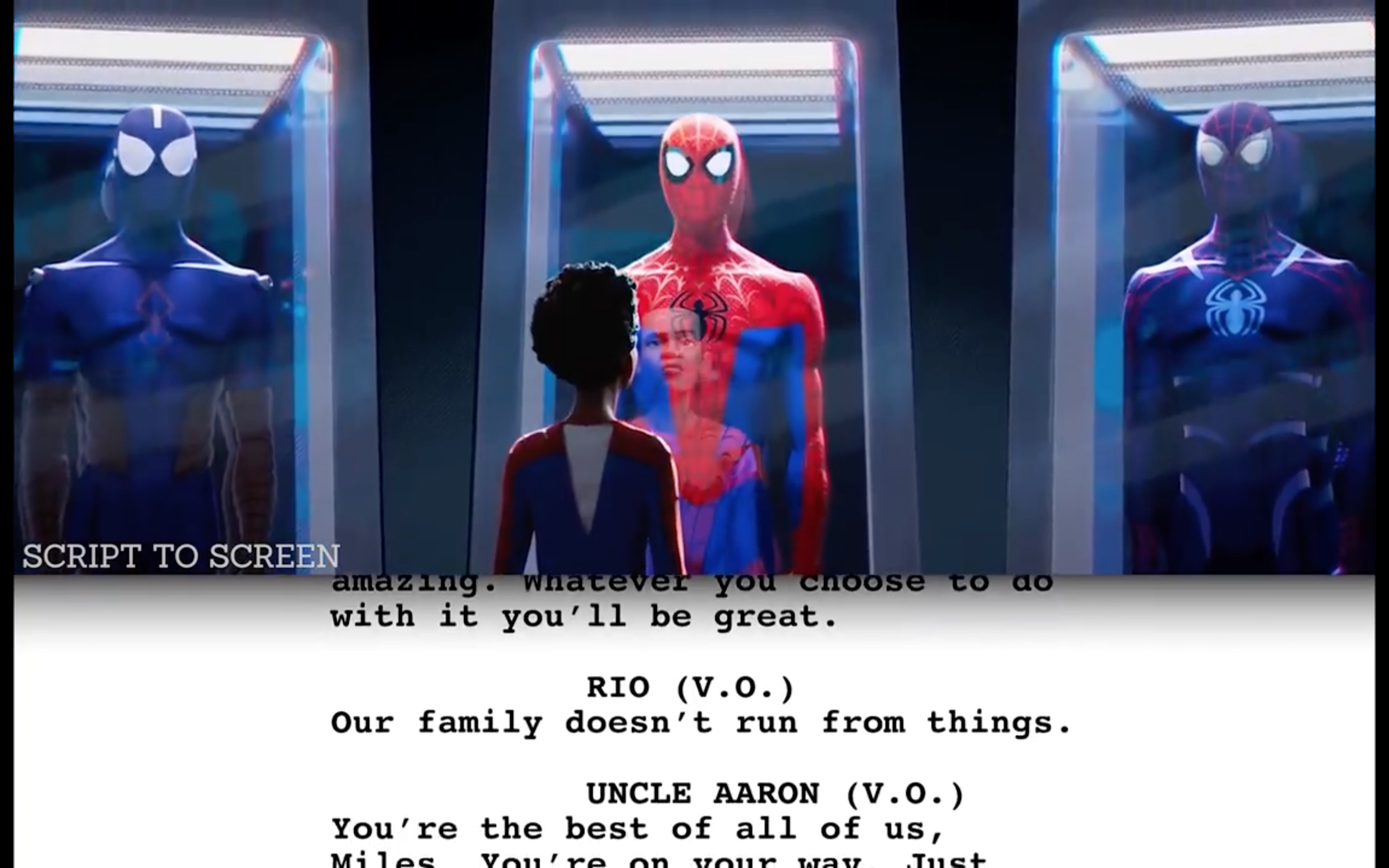 Spider-Man: Into the Spider-Verse From Script to Screen