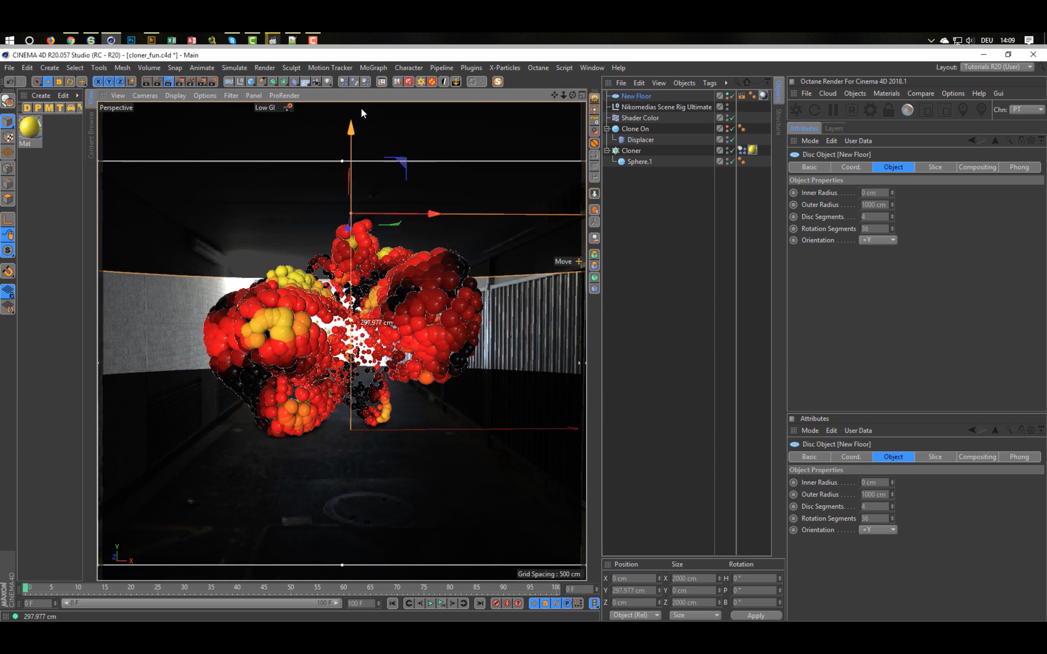 Cinema 4D Tutorial: Animated Spheres Madness