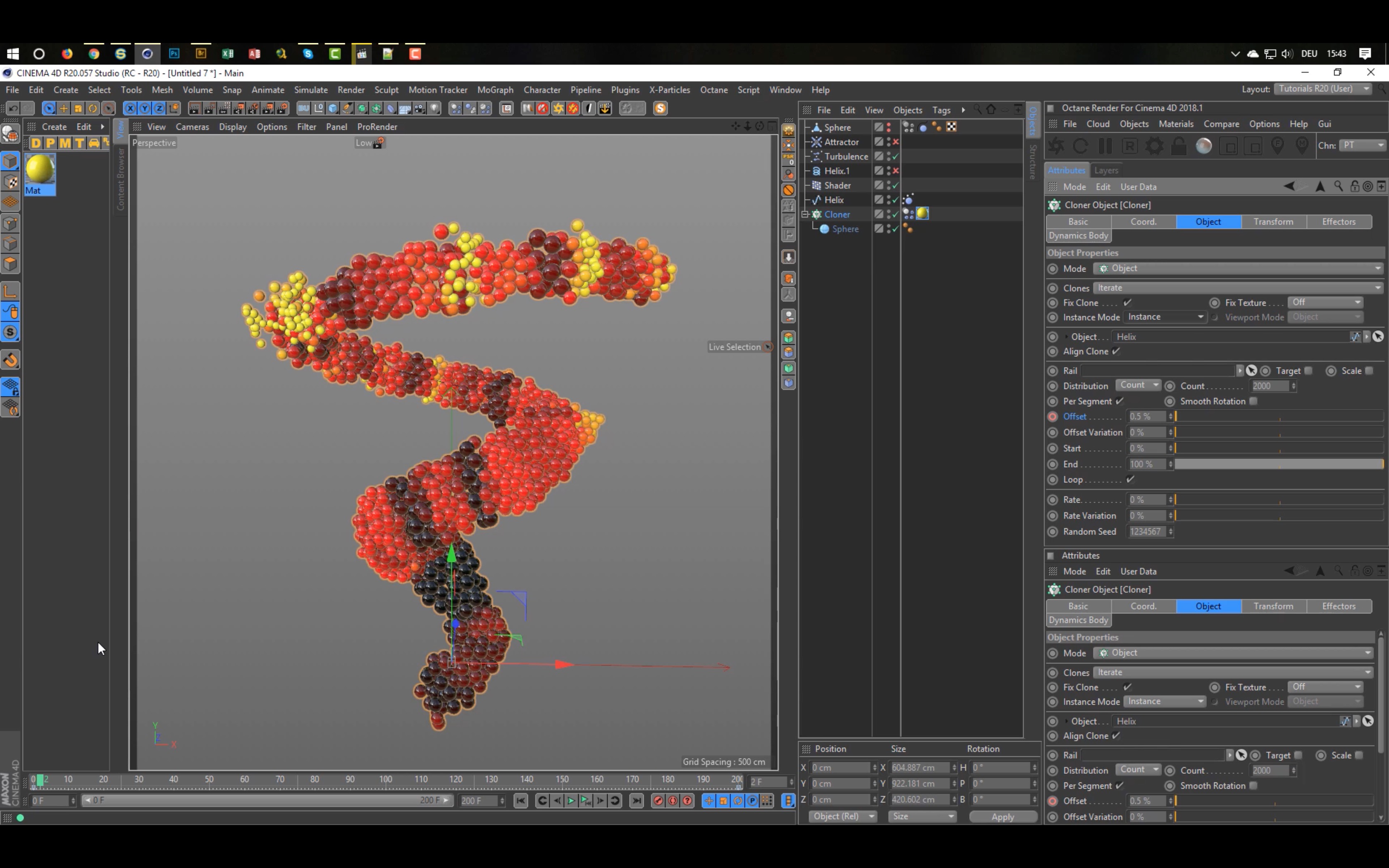 Cinema 4D Tutorial: Animated Spheres Madness