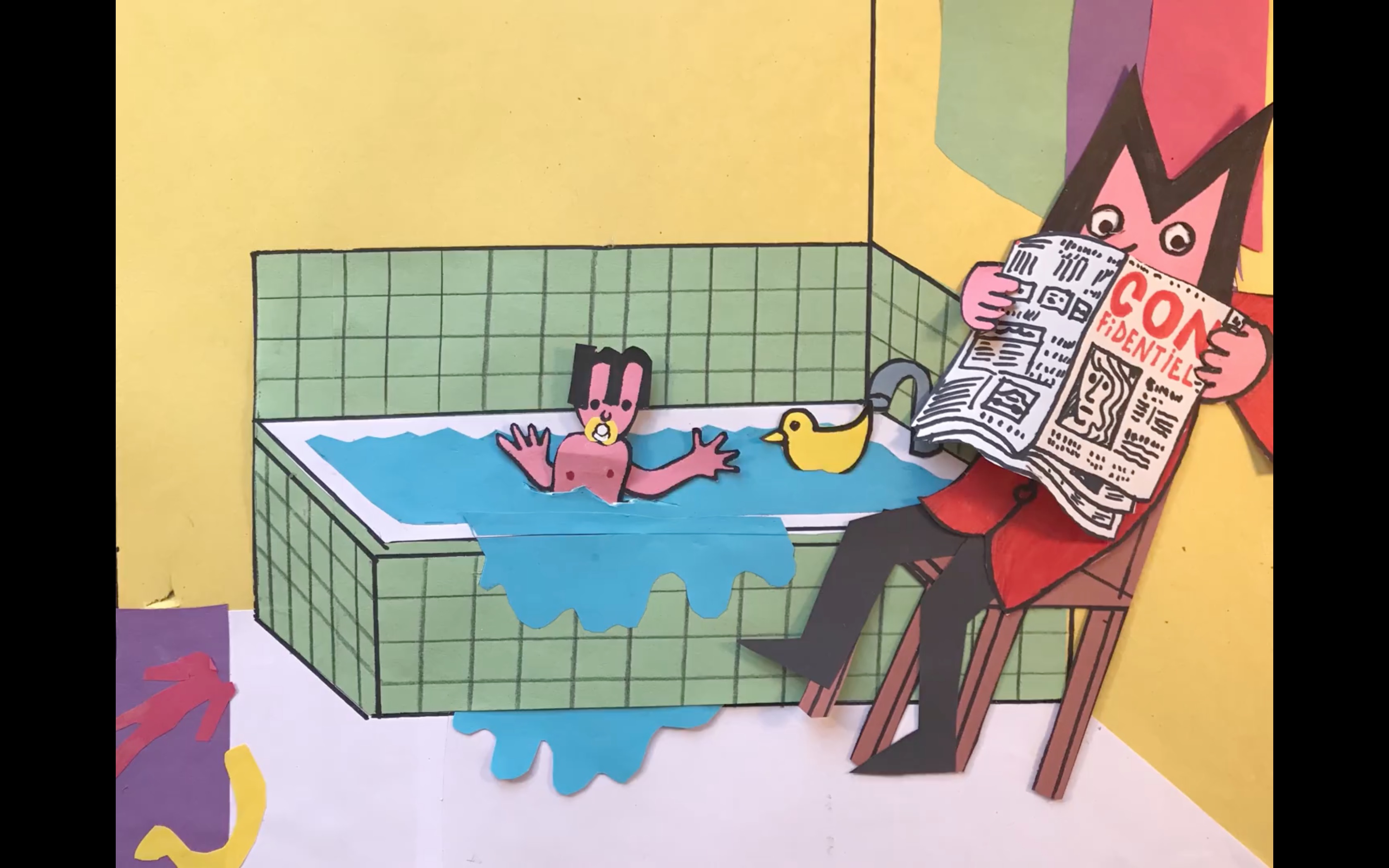 Animated Short: Little Big Dumb by Michel Gondry 