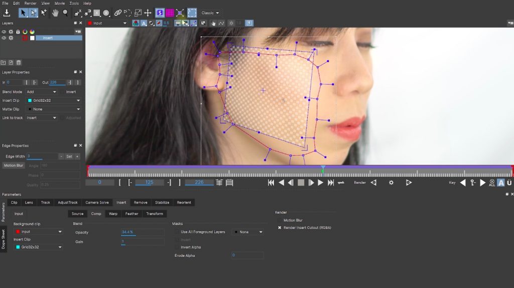 Tracking Scars & Digital Makeup with Mocha Pro and After Effects