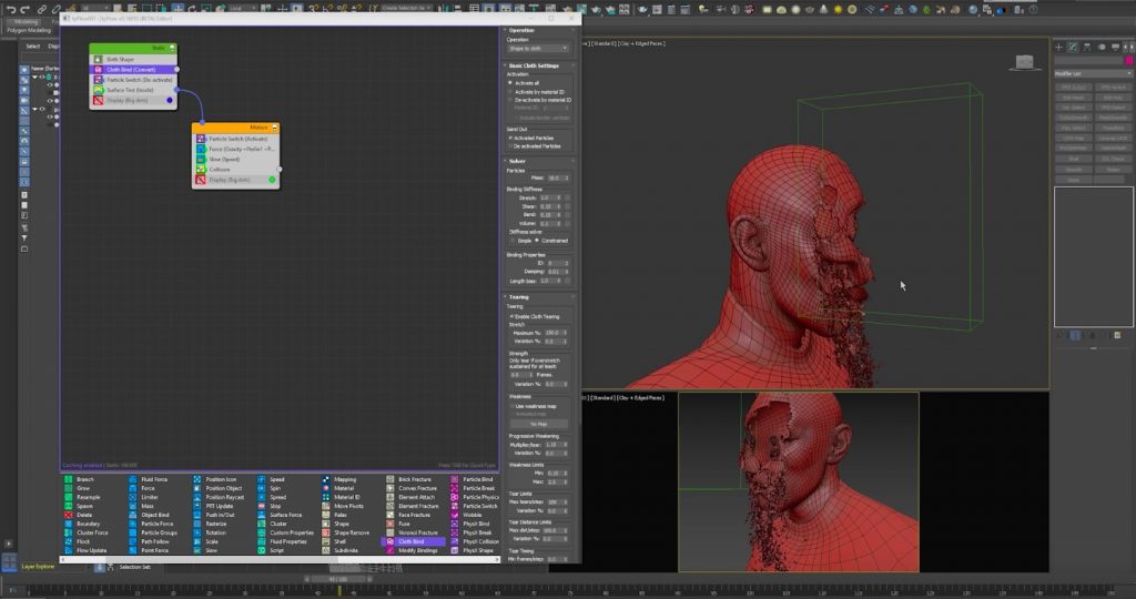 tyFLOW - Skin Tearing FX Tutorial