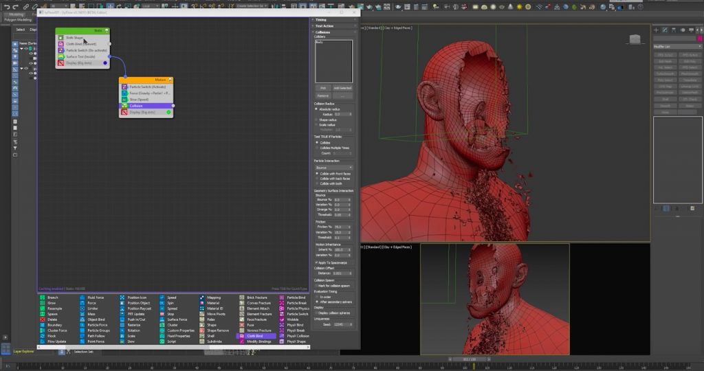 tyFLOW - Skin Tearing FX Tutorial