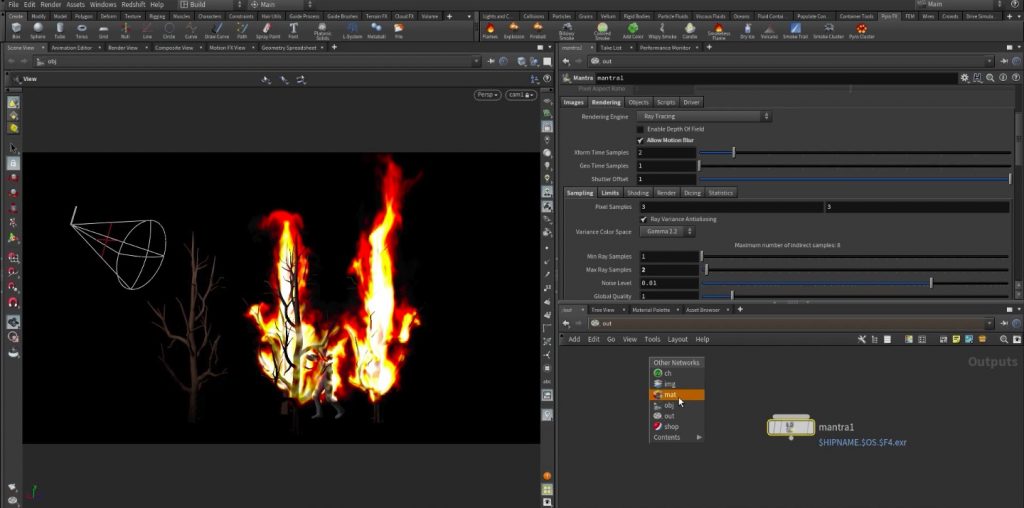 Houdini Pyro FX - Fire & Flames