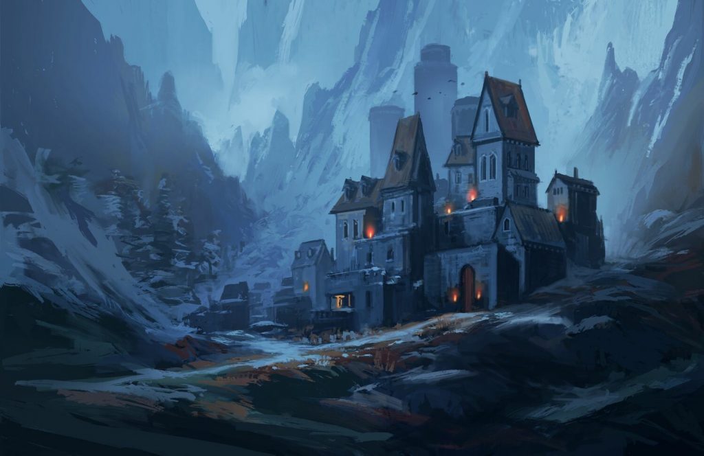 Andrea Rocha - Painting a Fantasy Castle