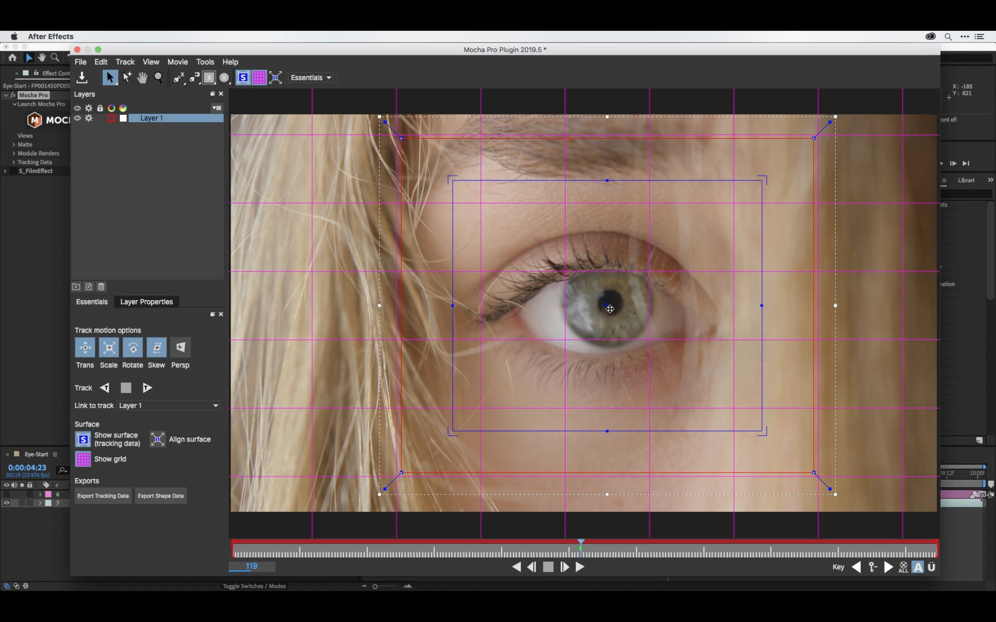 Eye Tracking & Masking with Mocha and After Effects