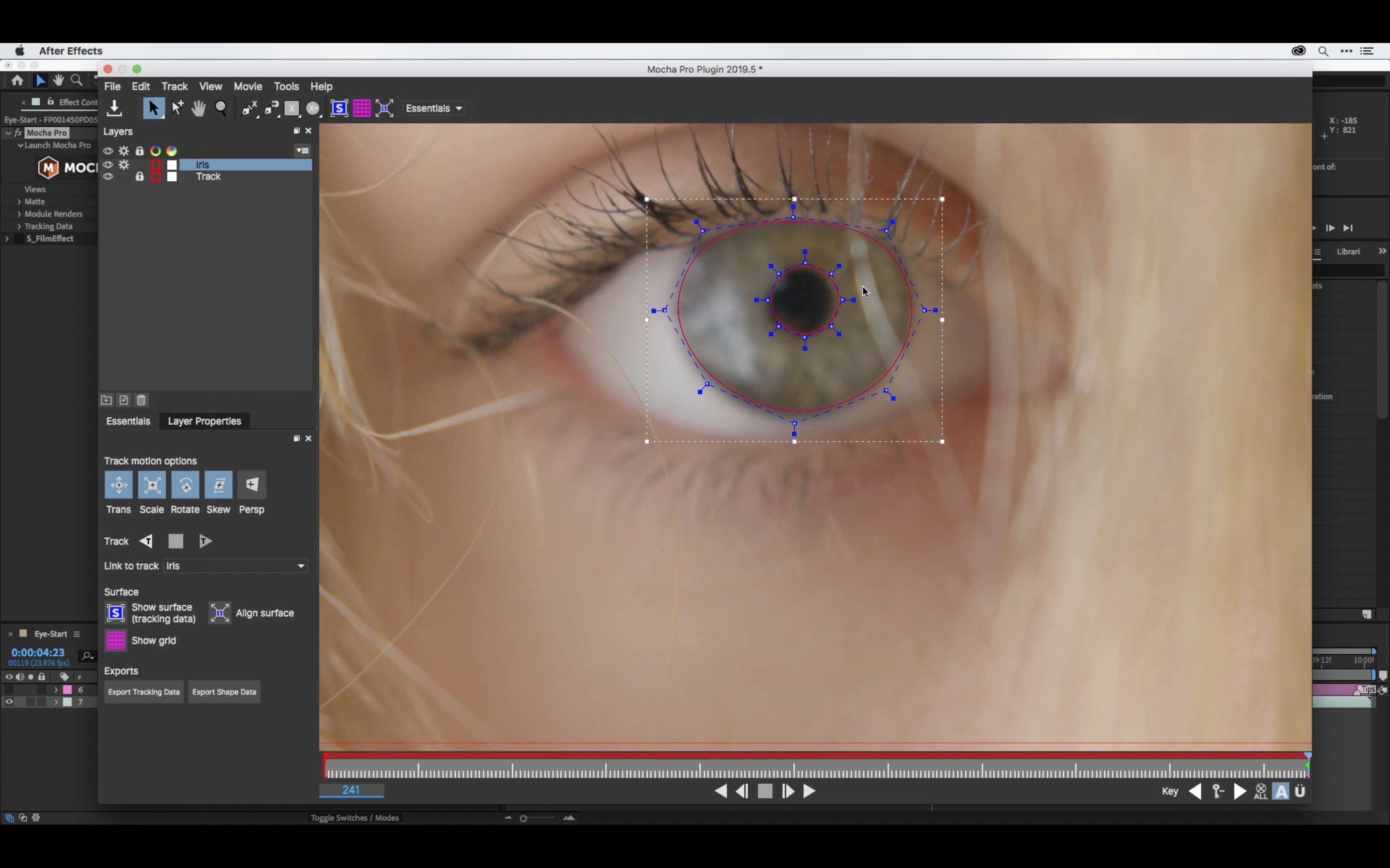 Eye Tracking & Masking with Mocha and After Effects