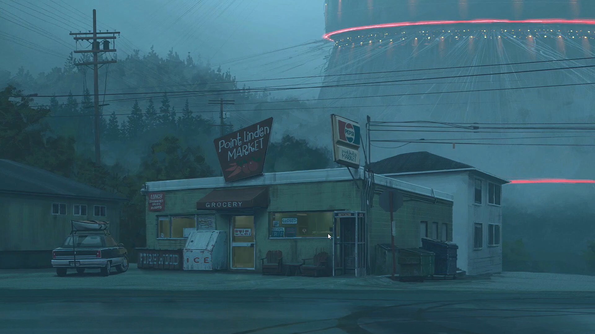 The Electric State by Simon Stalenhag Animated