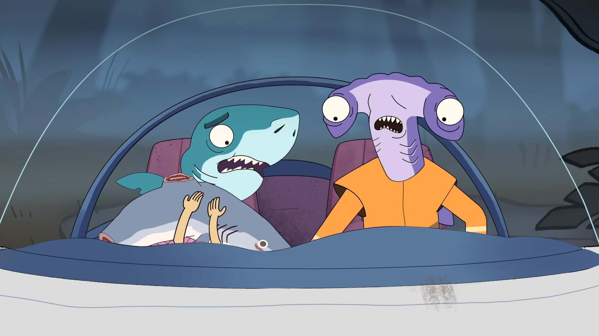 Animated Short: Space Sharks