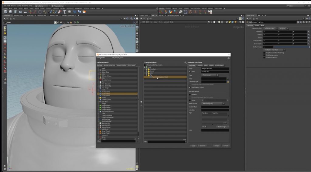 Using VEX for character rigging