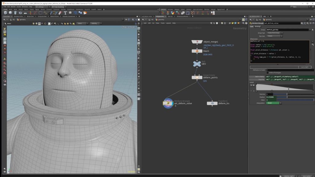 Using VEX for character rigging