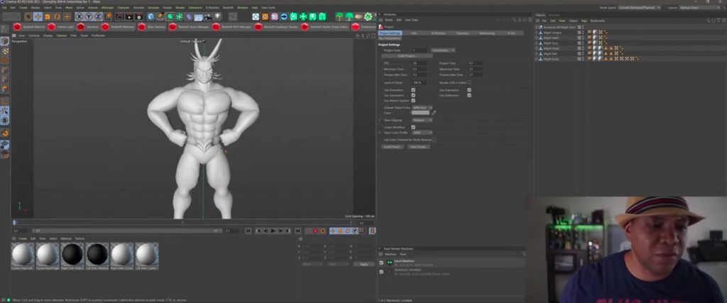 Animate your 3D Character for AR using Cinema 4D, Mixamo and Adobe Aero