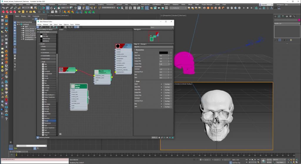 Arnold Volume Displacement in 3ds Max