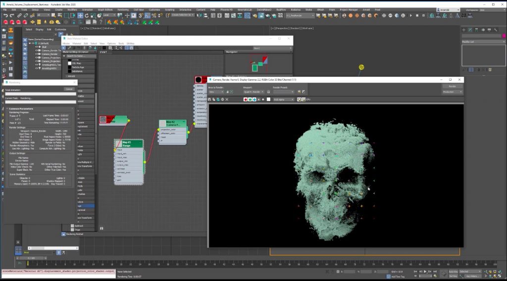 Arnold Volume Displacement in 3ds Max