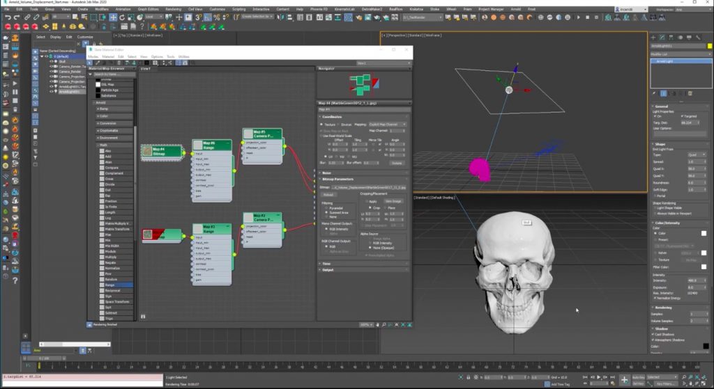 Arnold Volume Displacement in 3ds Max