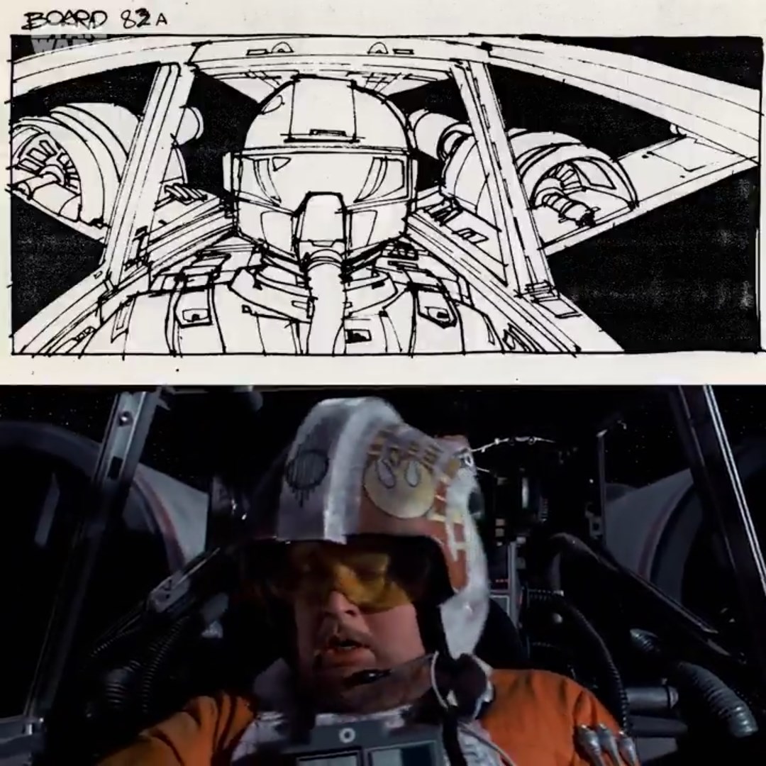 Star Wars: A New Hope From Storyboard to Final Screen