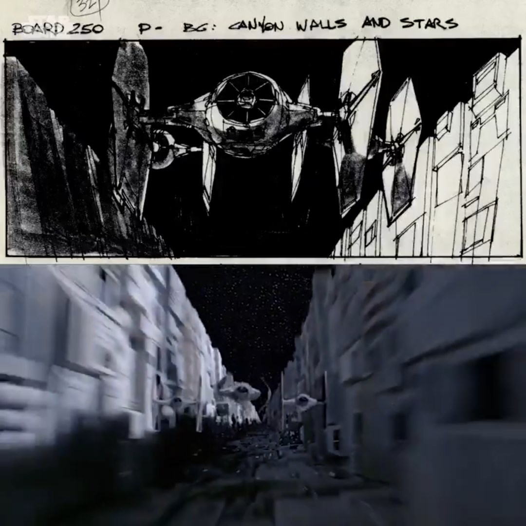 Star Wars: A New Hope From Storyboard to Final Screen