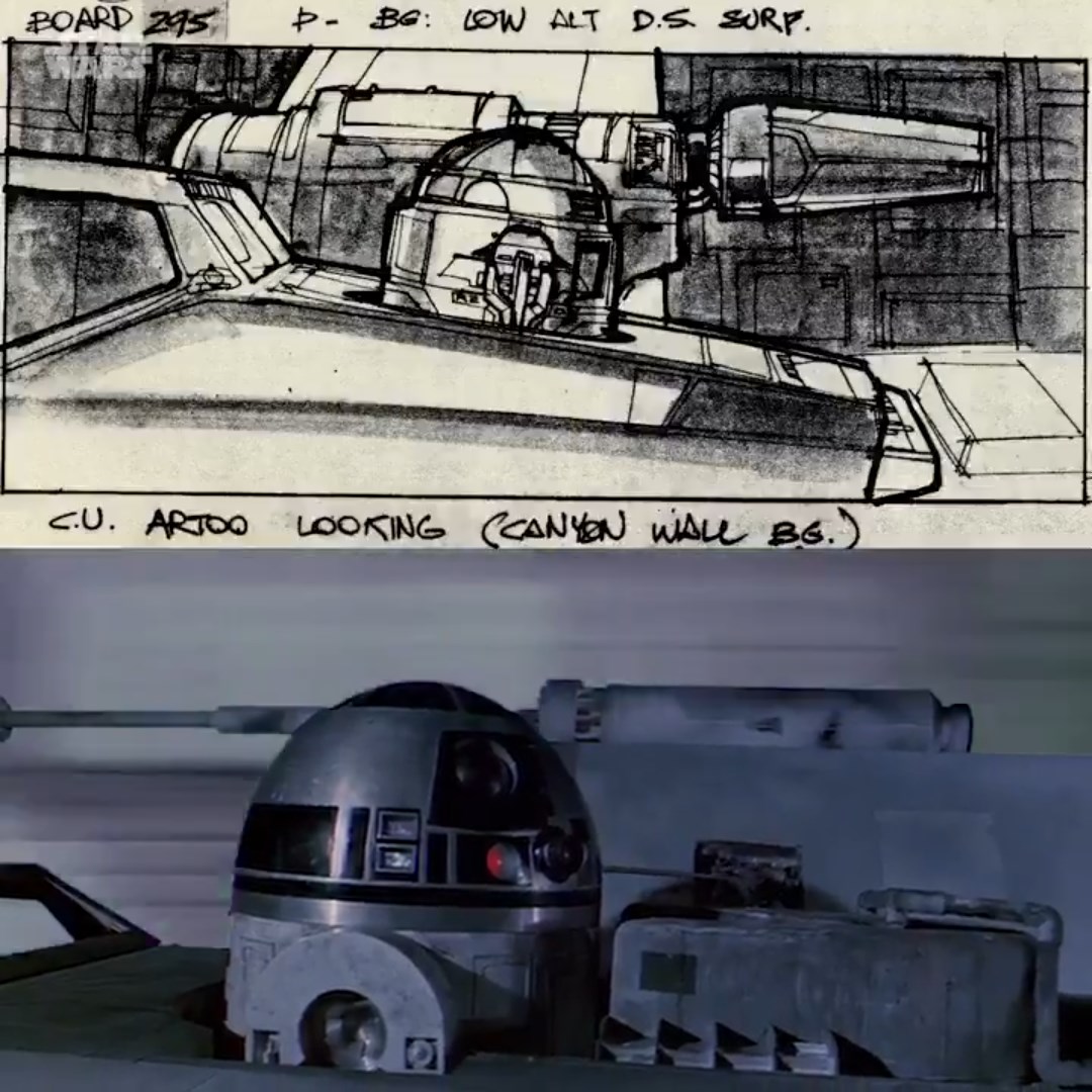 Star Wars: A New Hope From Storyboard to Final Screen