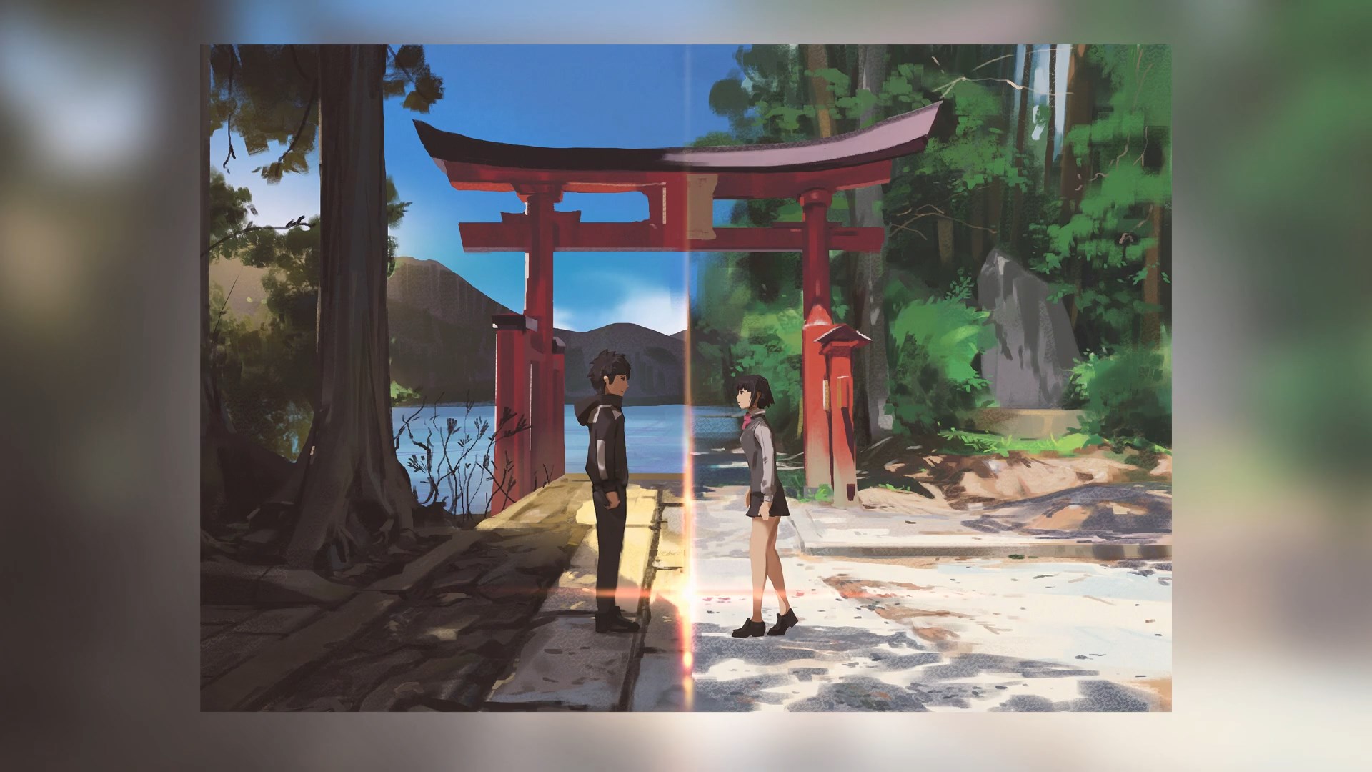 Your Name Painting Process by Atey Ghailan