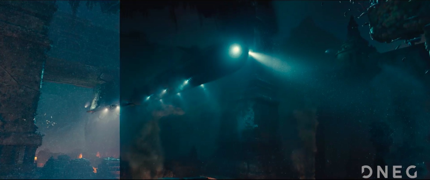 Godzilla King of the Monsters - Compositing VFX Breakdown by DNEG