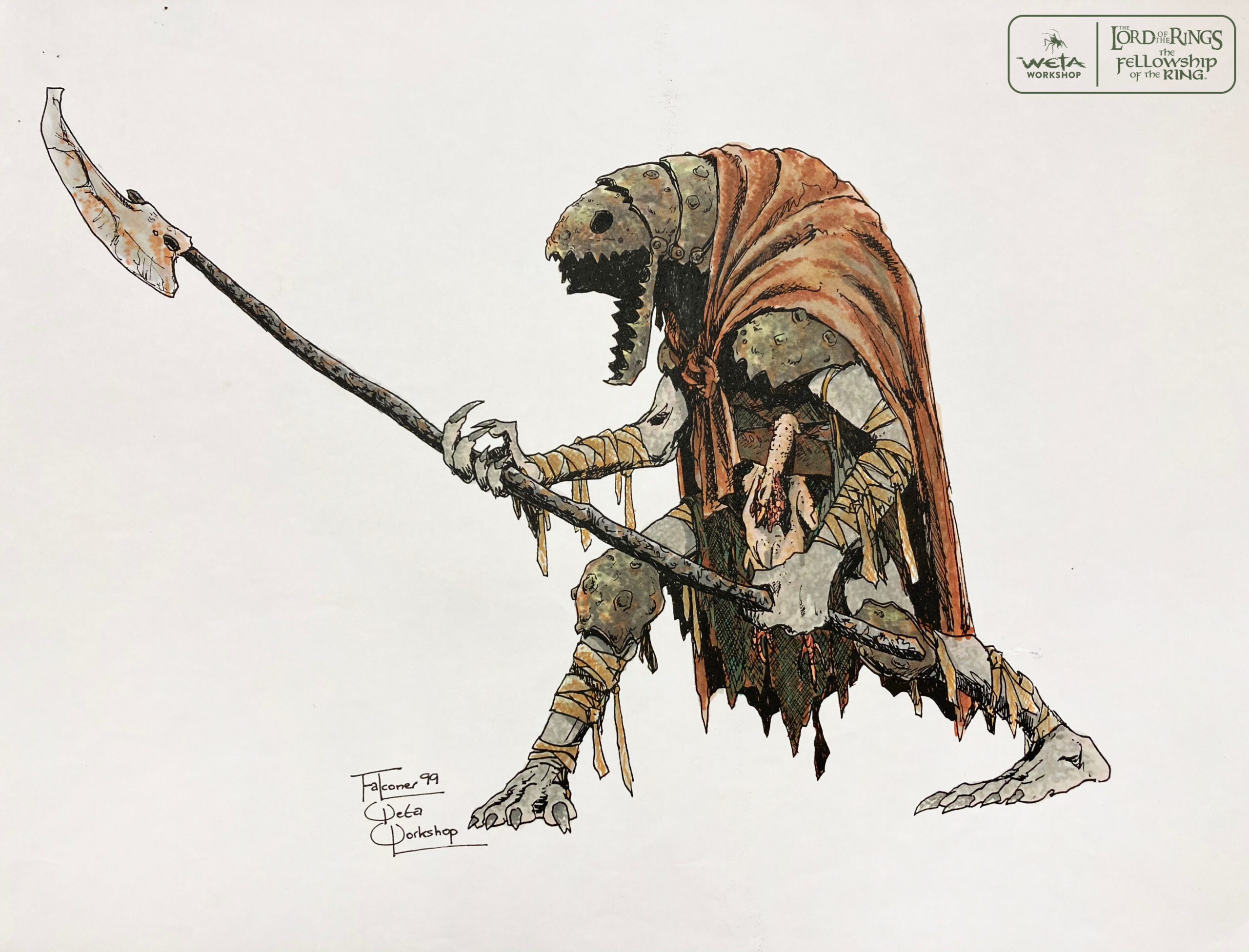 The Lord of the Rings Concept Art Collection by Weta Artists