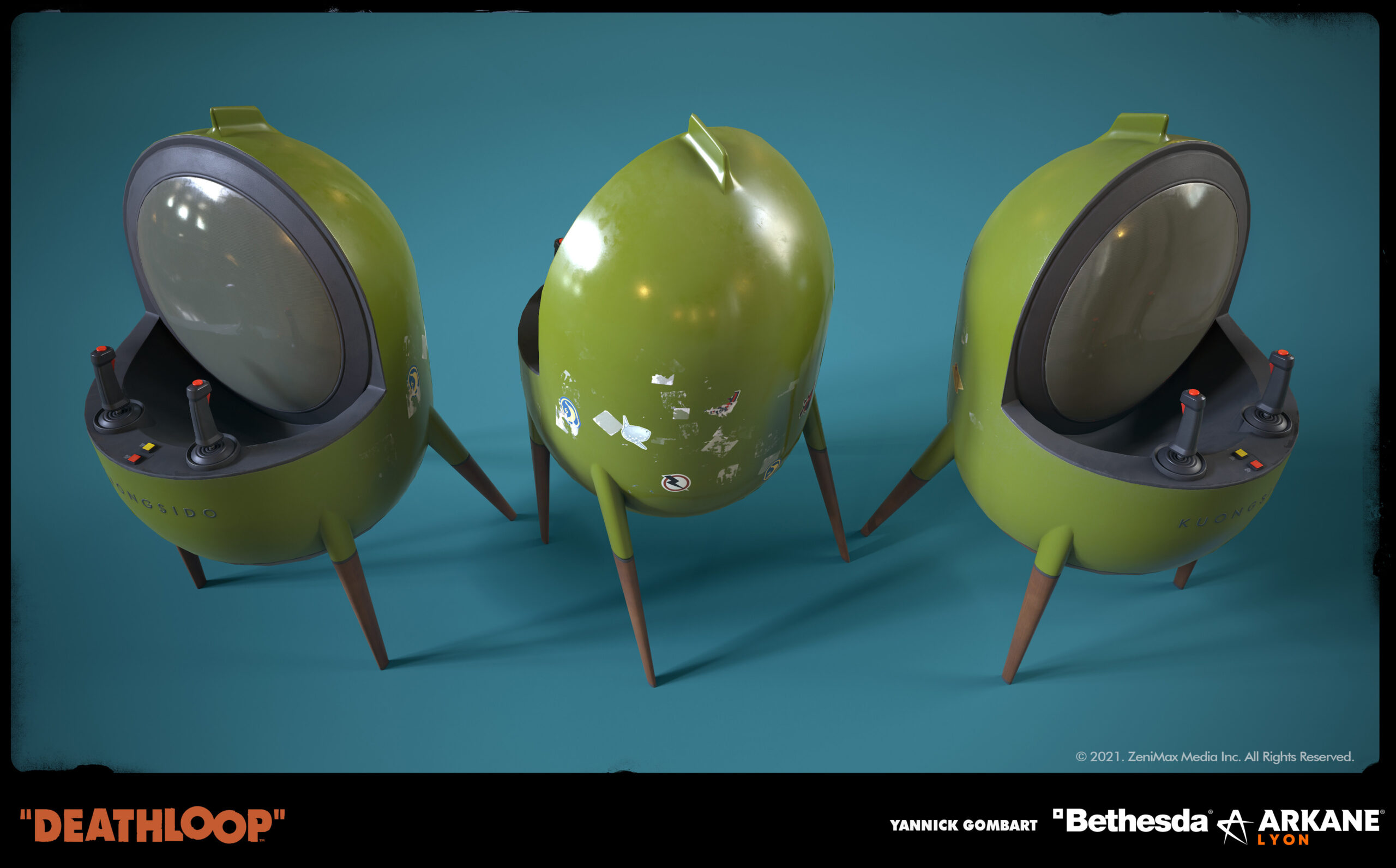 The Art of Deathloop - 60+ Concept Art and Designs - Gallery update #2